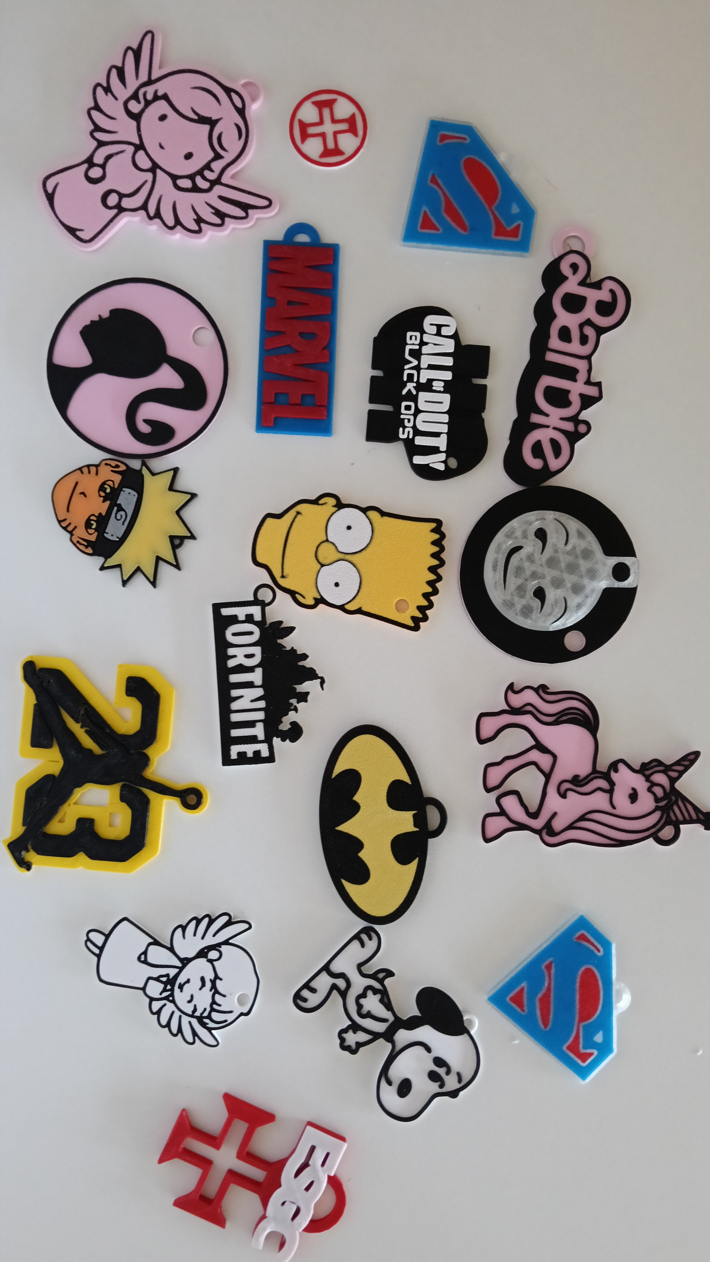 Porta chaves diversos unidade